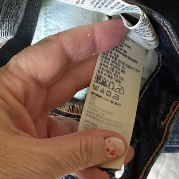 Abercrombie Kids Dark Blue Jeans - Picture 7 of 12